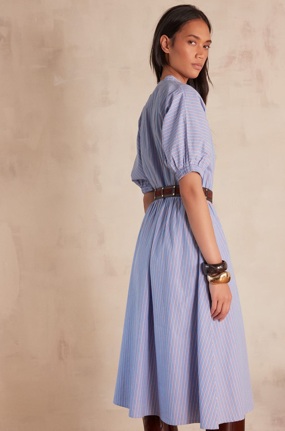 Robe CORDELIA en coton;${refinementColor}