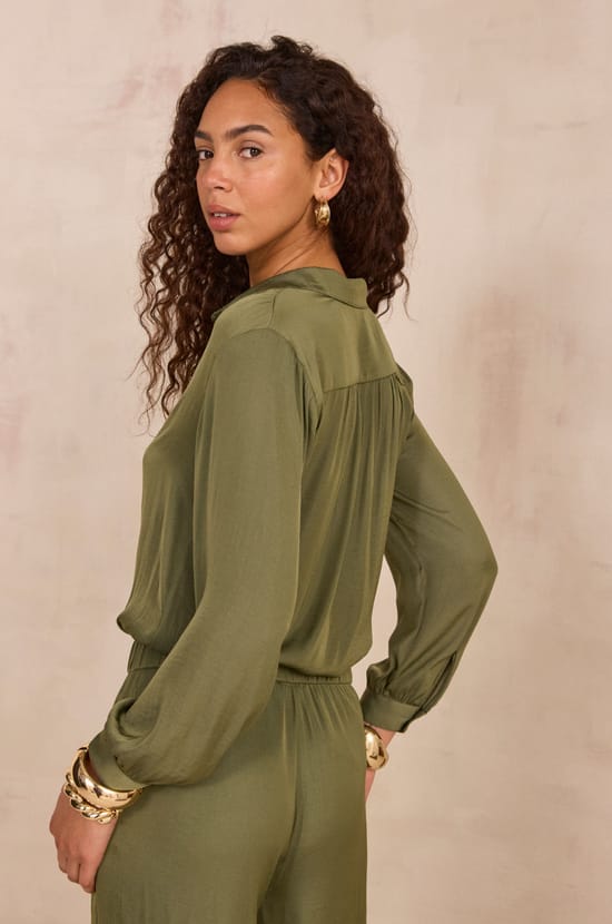 BABYLON long sleeve blouse;${refinementColor}