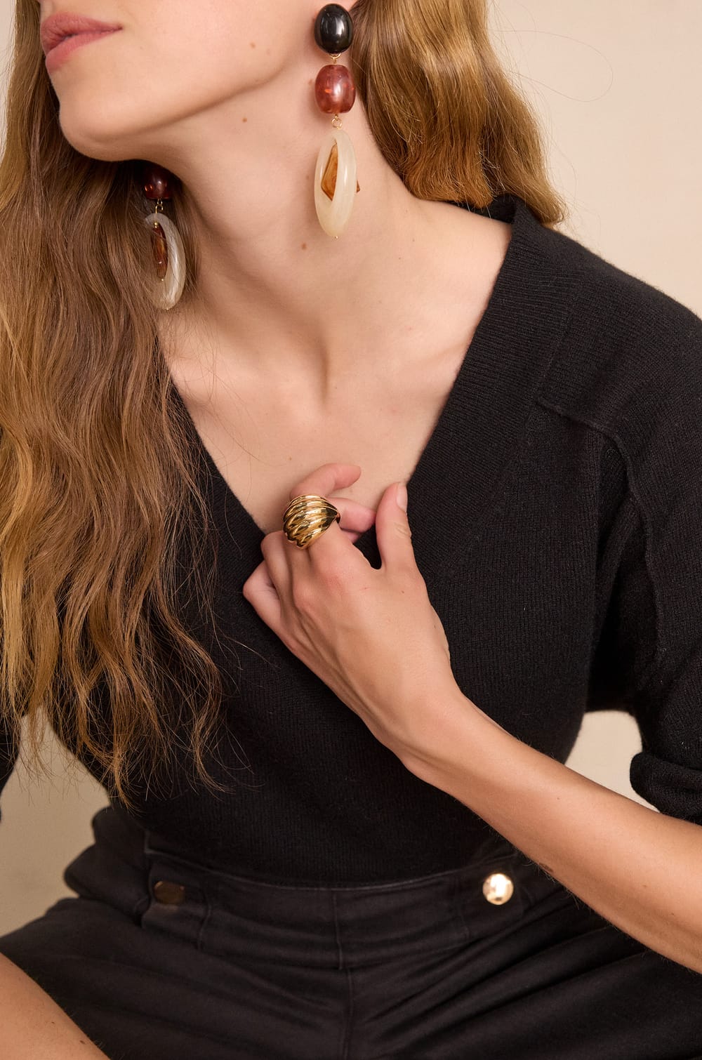 BARY jumper in 100% cashmere;${refinementColor}