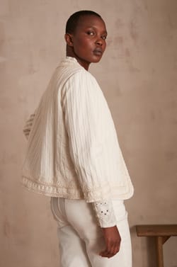 Veste brod&eacute;e SARAH;${refinementColor}