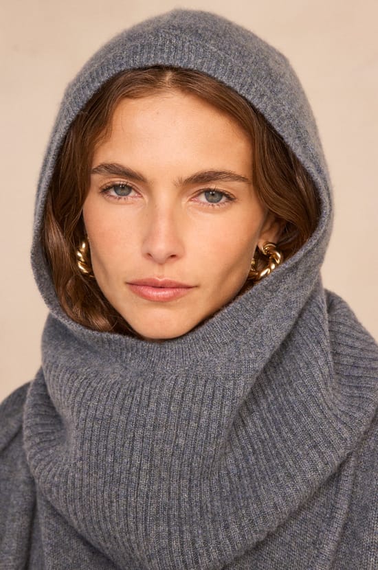 Cashmere hood GALA;${refinementColor}