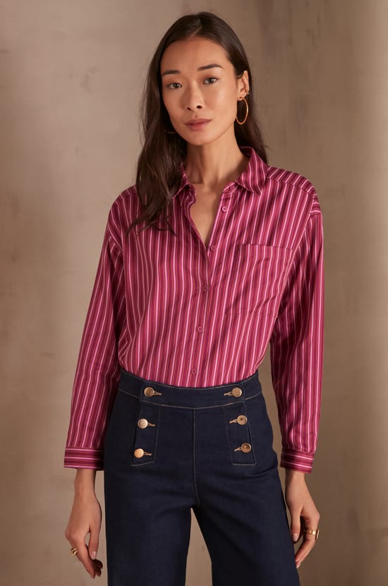 Chemise PASSY rayures;${refinementColor}
