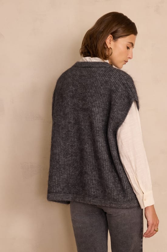 BOHEME batwing mohair jumper;${refinementColor}