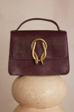 LEON MINI leather bag;${refinementColor}