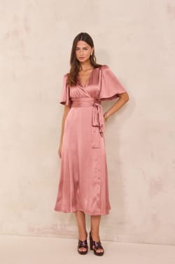 Long satin wrap dress BORA;${refinementColor}