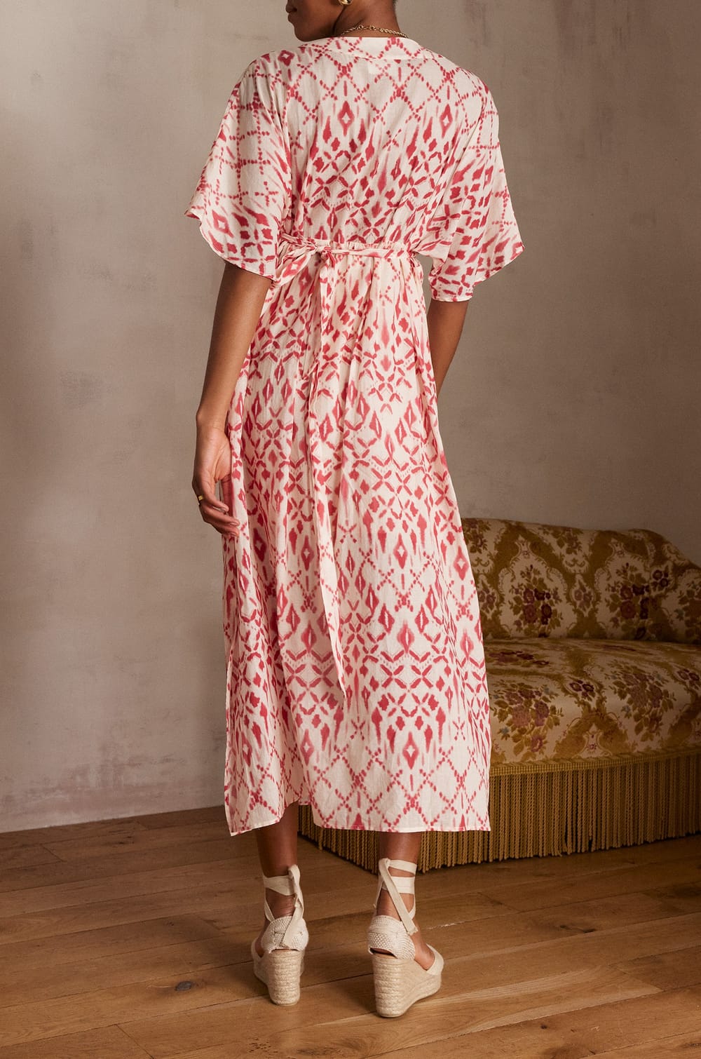 LOUBNA long cotton dress;${refinementColor}