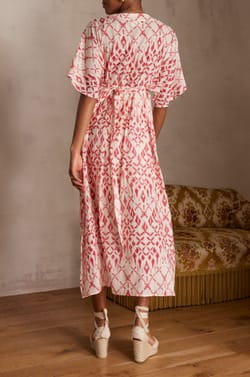 LOUBNA long cotton dress;${refinementColor}