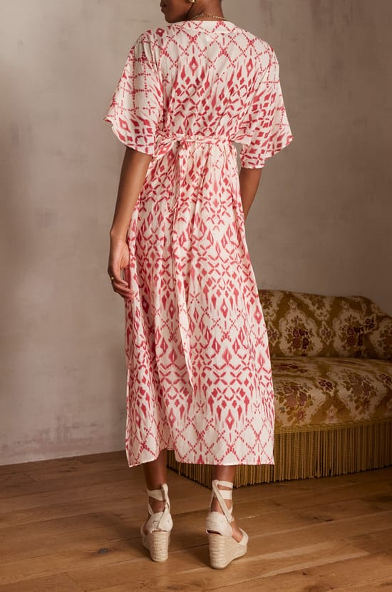 LOUBNA long cotton dress;${refinementColor}