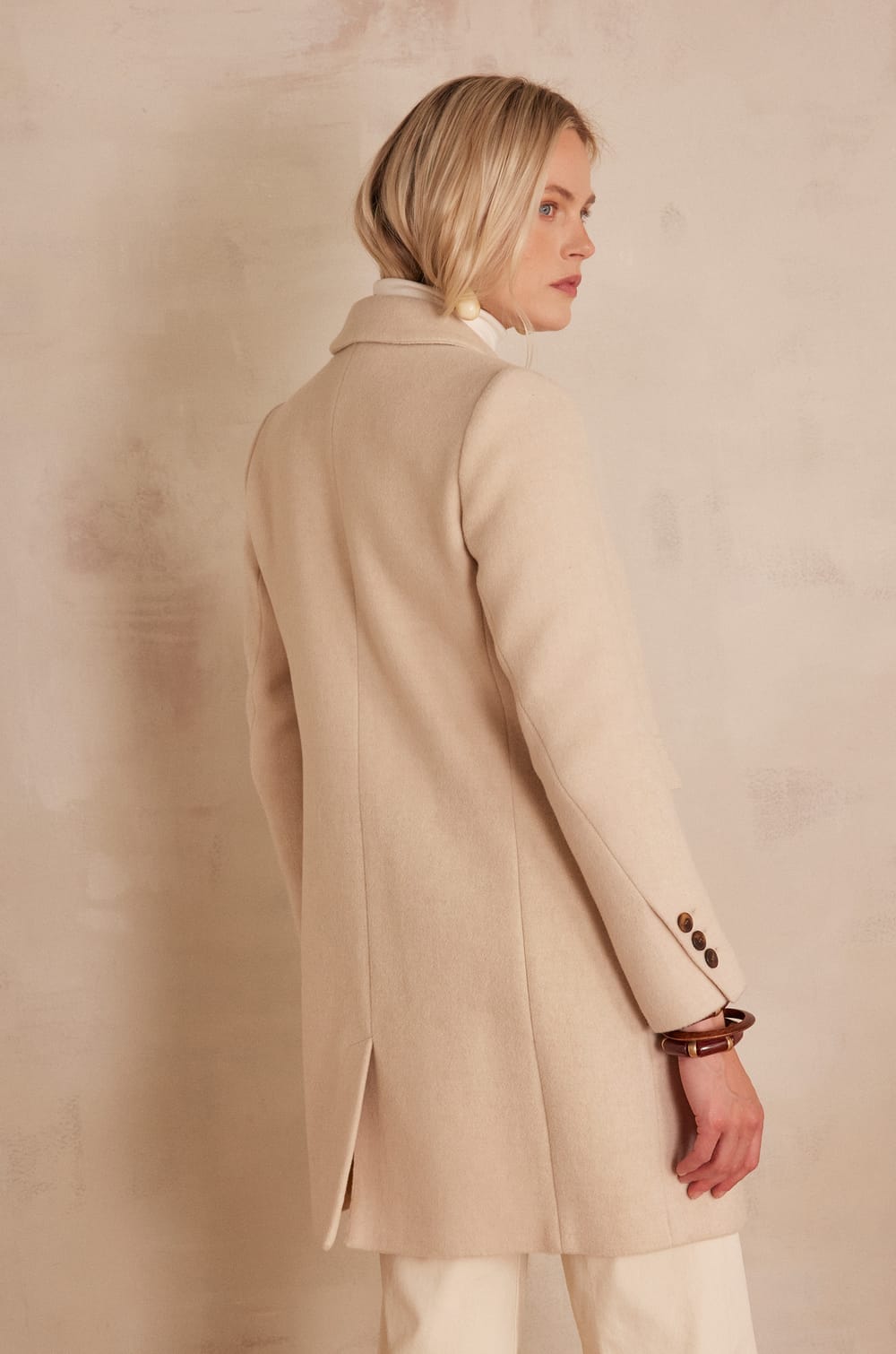 ANABELLE BIS woollen coat;${refinementColor}