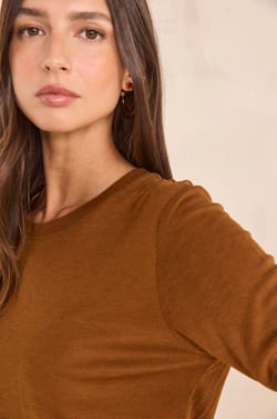 T-shirt &agrave; manches longues TOPAZE;${refinementColor}