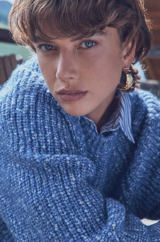 BULLE ribbed jumper;${refinementColor}
