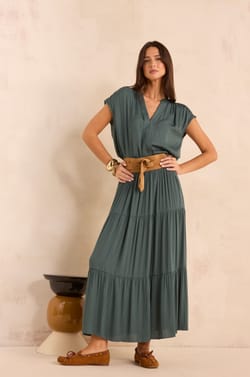 Sleeveless satin blouse MISS;${refinementColor}