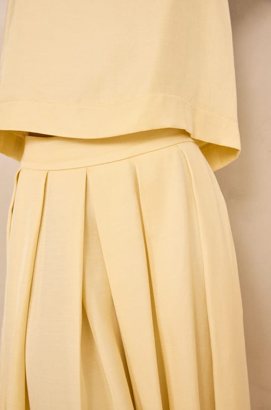 Sparkling flowy long skirt;${refinementColor}