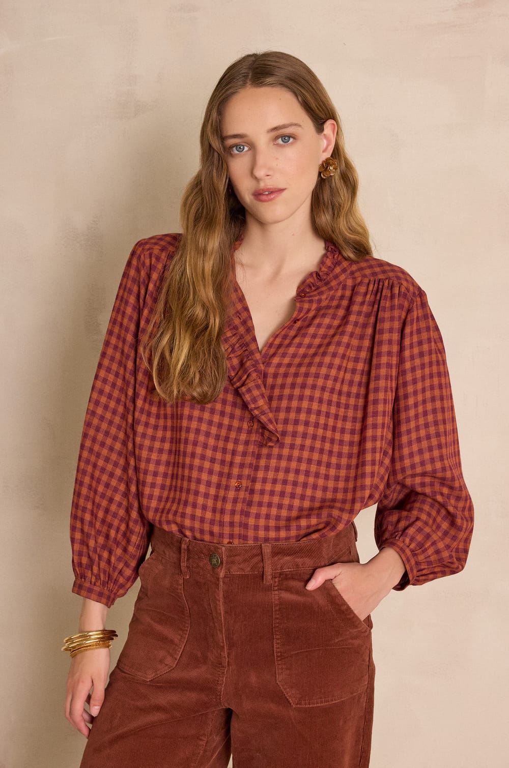 Blouse SILAS;${refinementColor}