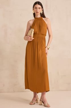 Straight and flowing dress BAY;${refinementColor}