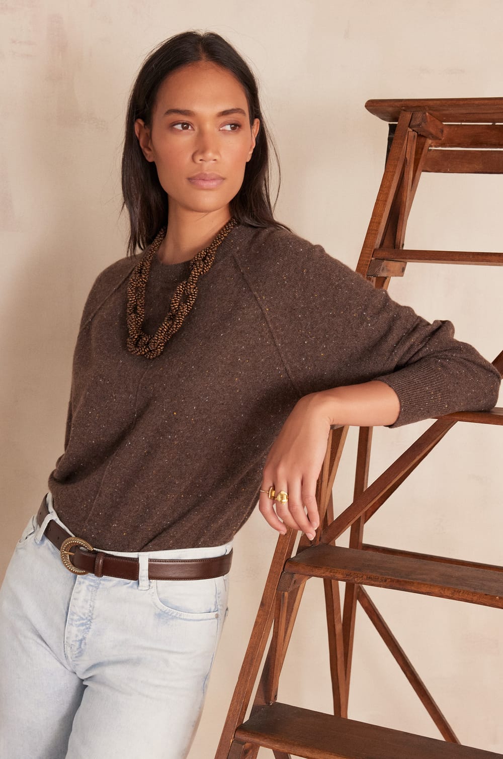 ARY BIS jumper in 100% cashmere;${refinementColor}