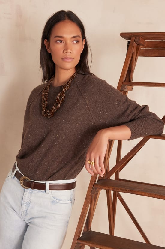 ARY BIS jumper in 100% cashmere;${refinementColor}
