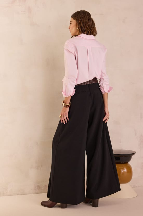 TIPHAINE wide-leg trousers;${refinementColor}