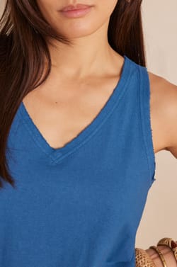 FARAH cotton tanktop;${refinementColor}
