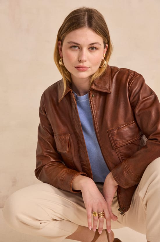 Short sleeve hemp and cotton T-shirt LOIC;${refinementColor}