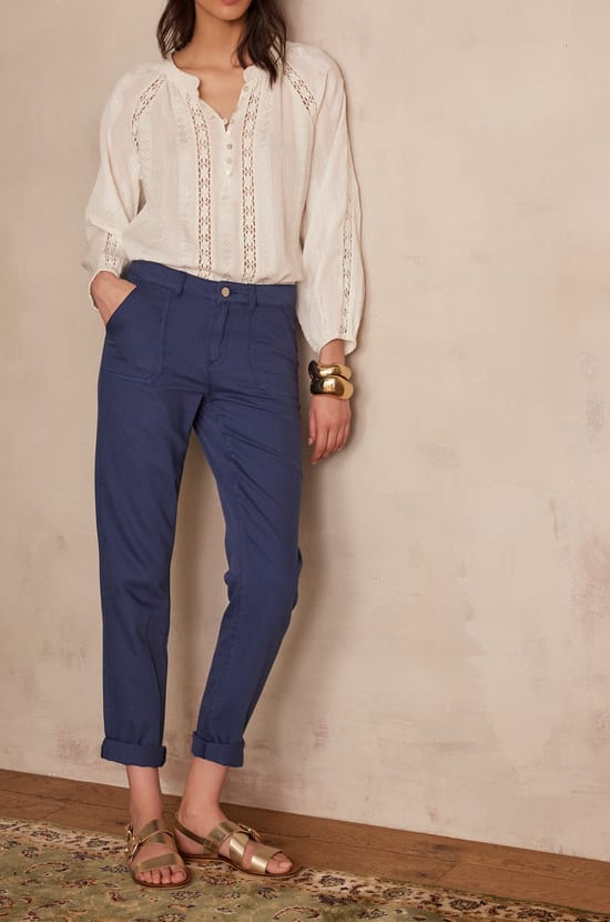 Jean NALLA en coton;${refinementColor}