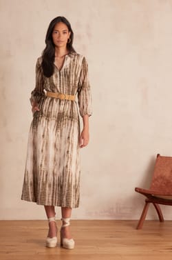 Robe RIADE en coton;${refinementColor}