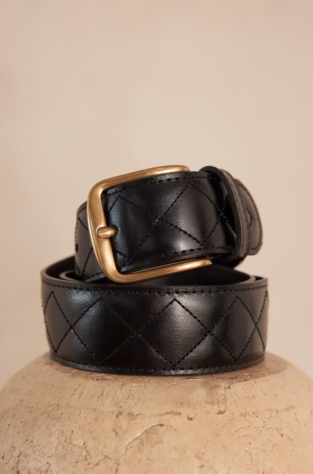 Ceinture NELLY en cuir;${refinementColor}