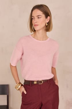 Mohair and wool jumper PAOLO BIS;${refinementColor}