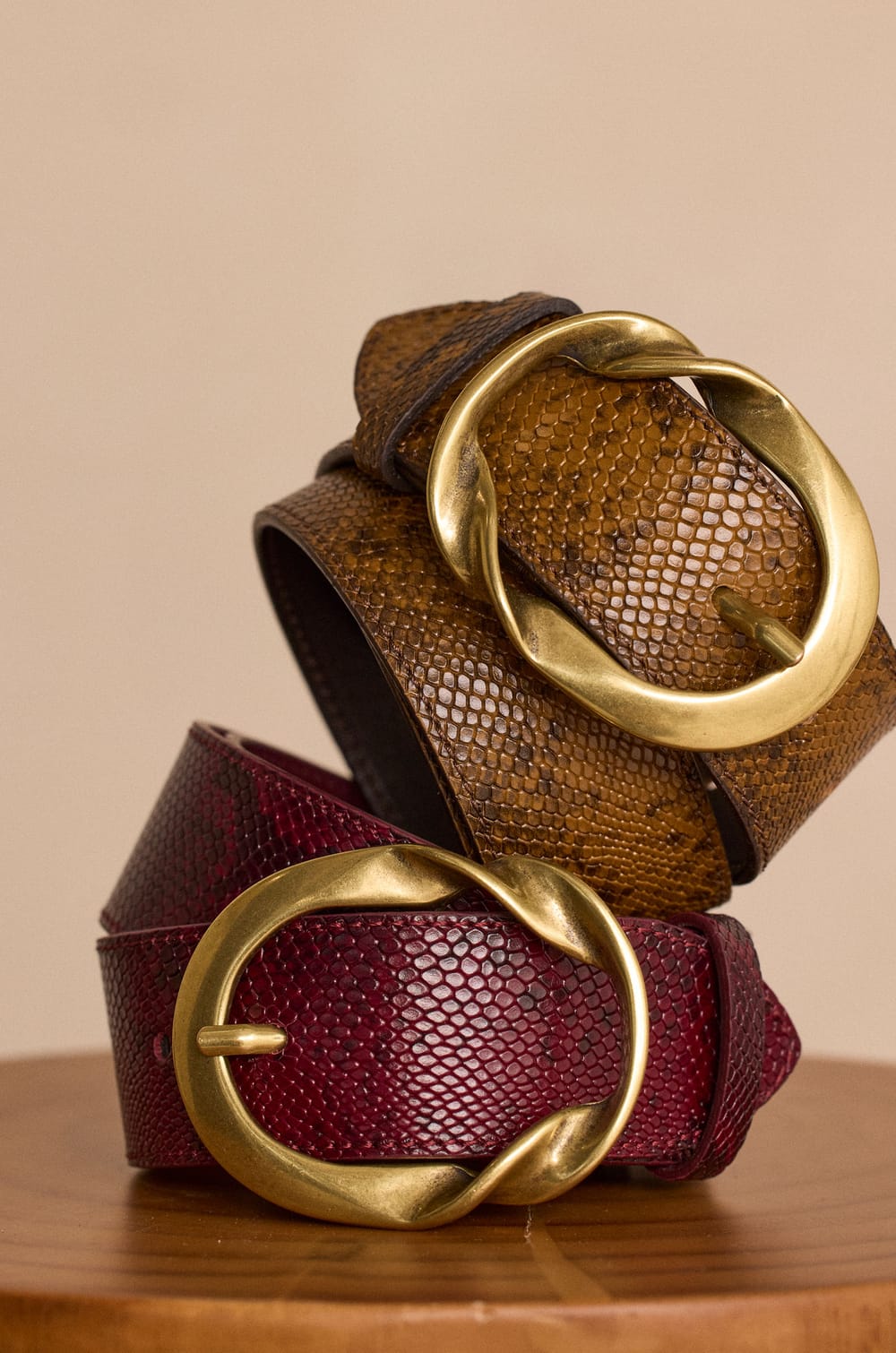 Ceinture large en cuir VALENTIN;${refinementColor}