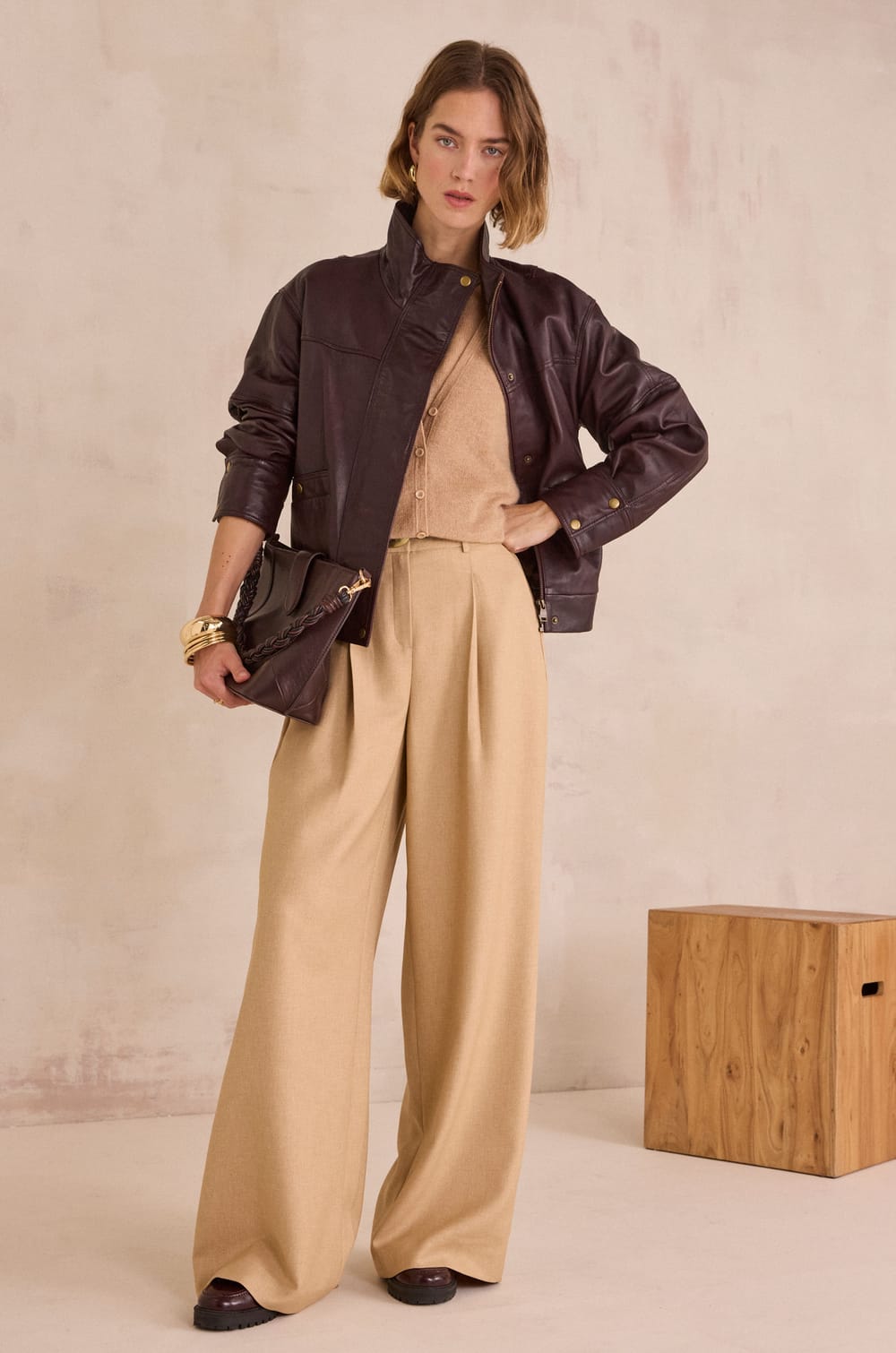 Pull en mohair et laine PAOLO BIS;${refinementColor}