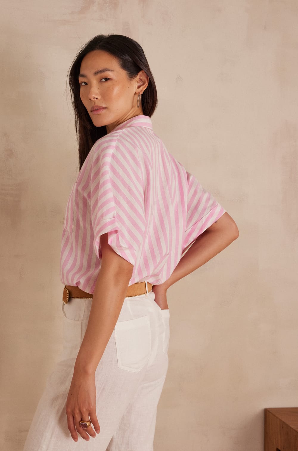 SUNSET cotton Shirt;${refinementColor}