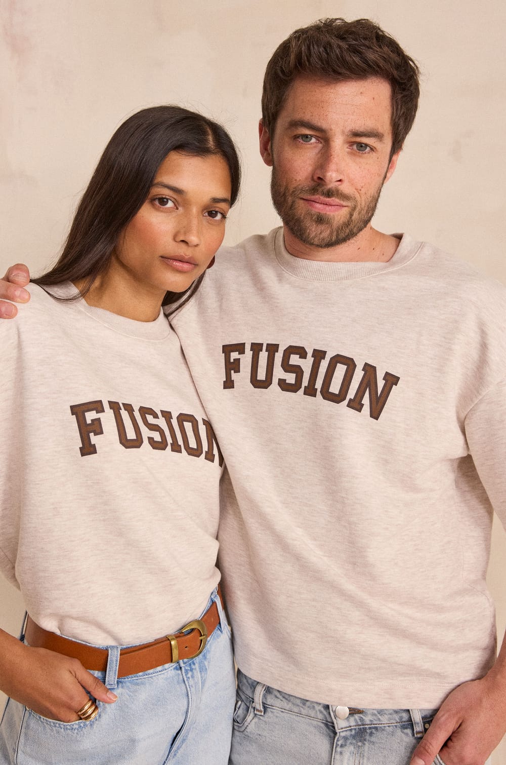 Short-sleeve unisex sweatshirt ENVOUTANT;${refinementColor}