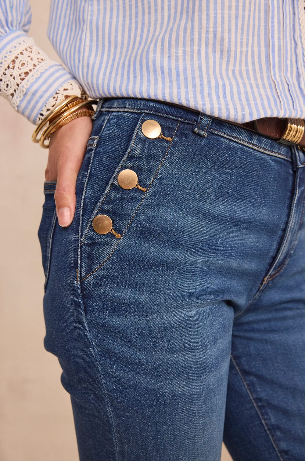 Jean flare NINON;${refinementColor}