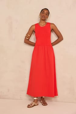 LYS two-tone trapeze dress;${refinementColor}