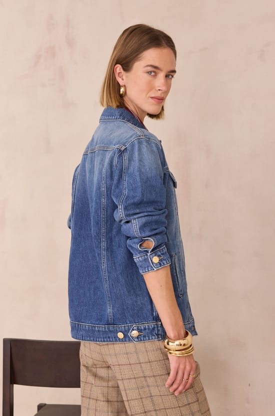 Veste en jean SOPHIE;${refinementColor}