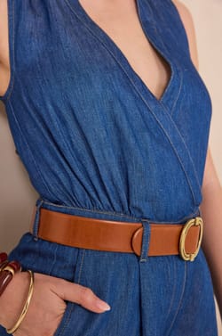 Sleeveless fluid jumpsuit RENATA;${refinementColor}