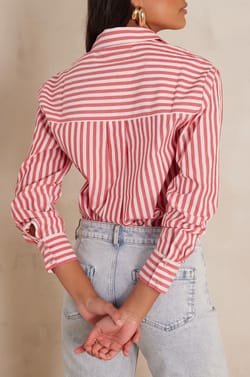 Chemise SAMY &agrave; rayures;${refinementColor}