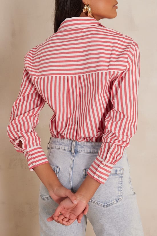 Chemise SAMY &agrave; rayures;${refinementColor}