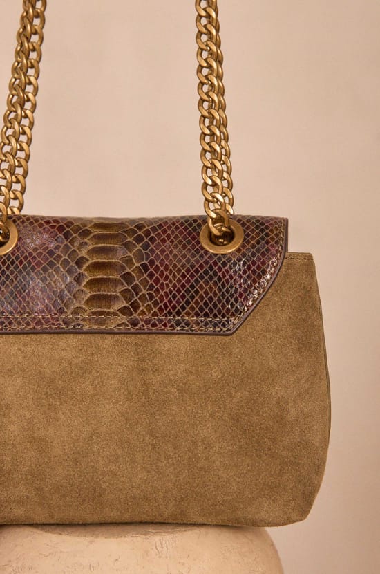 LEON MINI leather bag;${refinementColor}