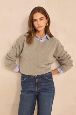 Aliz&eacute;e cashmere sweater;${refinementColor}