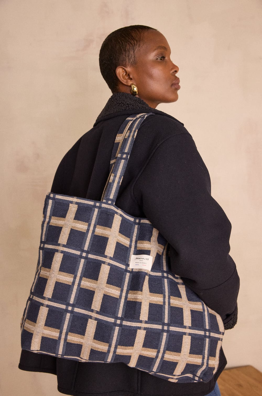 Tote bag en coton recyclé ;${refinementColor}