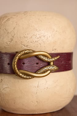 LEON leather belt;${refinementColor}