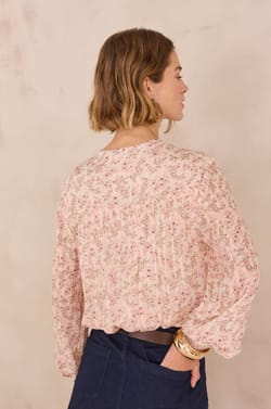Floral print blouse DAIANA;${refinementColor}