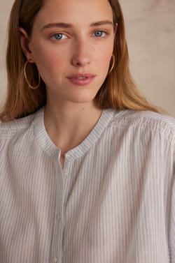 Blouse BLISS en 100% coton;${refinementColor}