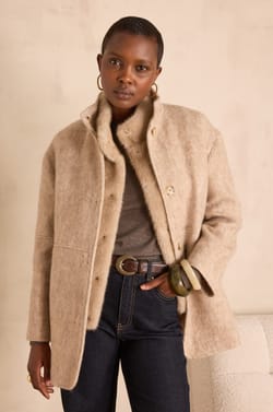 LAMIA wool coat;${refinementColor}