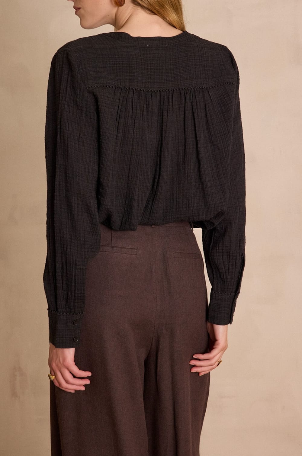 Blouse SHANA en coton brod&eacute;e;${refinementColor}