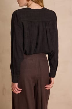 Blouse SHANA en coton brod&eacute;e;${refinementColor}