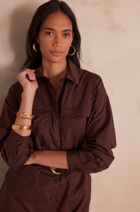 ROSALIE cotton dress;${refinementColor}