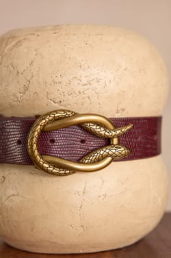 Cinturón LEON de cuero;${refinementColor}