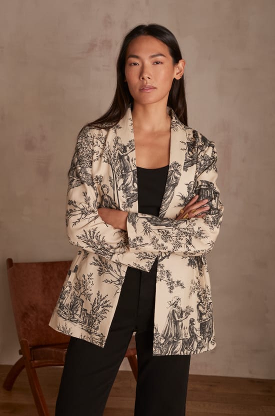 DENYSE printed jacket PhotoZ | 1-2-3